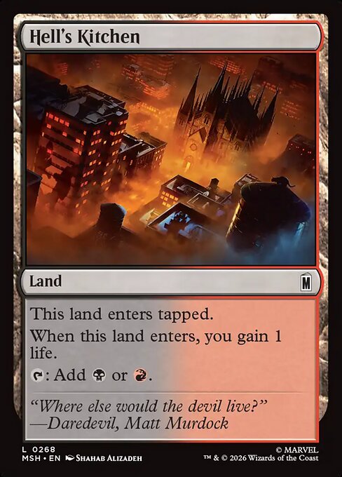 Hell's Kitchen — NM Foil [Marvel Super Heroes]