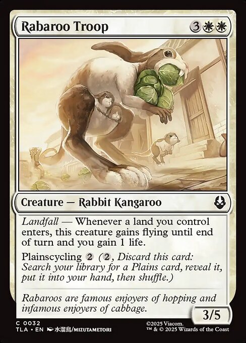 Rabaroo Troop — NM Foil [Avatar: The Last Airbender]