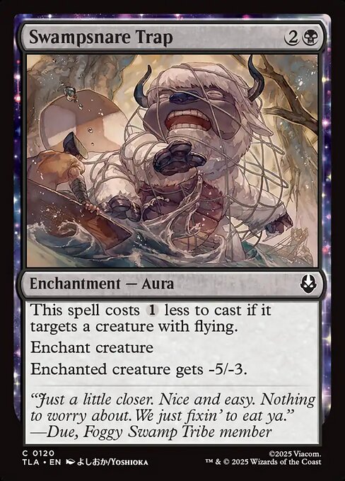 Swampsnare Trap — NM Foil [Avatar: The Last Airbender]