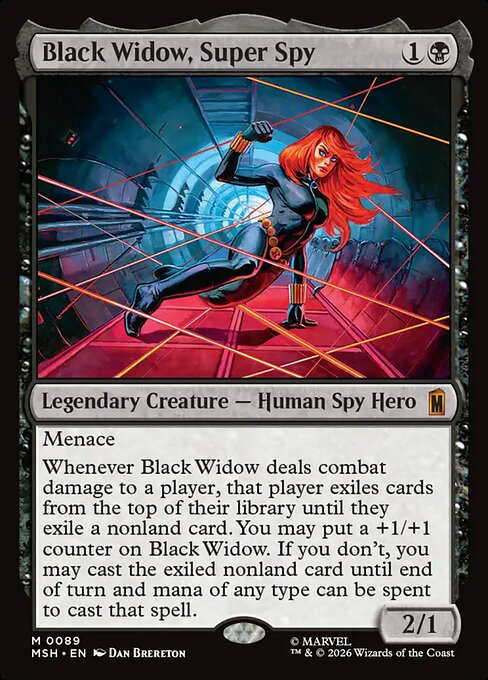 Black Widow, Super Spy — NM [Marvel Super Heroes]