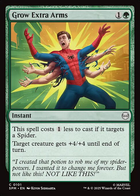 Grow Extra Arms — NM Foil [Marvel's Spider-Man]