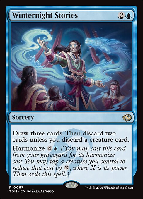 Winternight Stories — NM Foil [Tarkir: Dragonstorm]