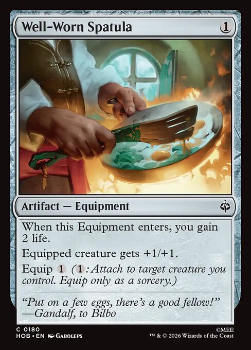 Well-Worn Spatula — NM Foil [The Hobbit]
