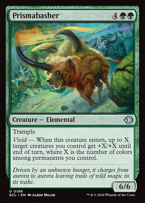 Prismabasher — NM Foil [Lorwyn Eclipsed #188]