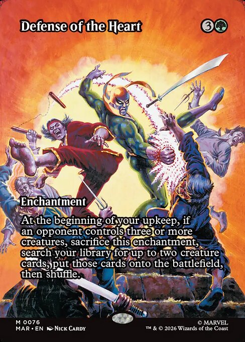Defense of the Heart — NM [Marvel Universe]