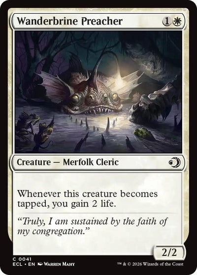 Wanderbrine Preacher (41) (Lorwyn Eclipsed)