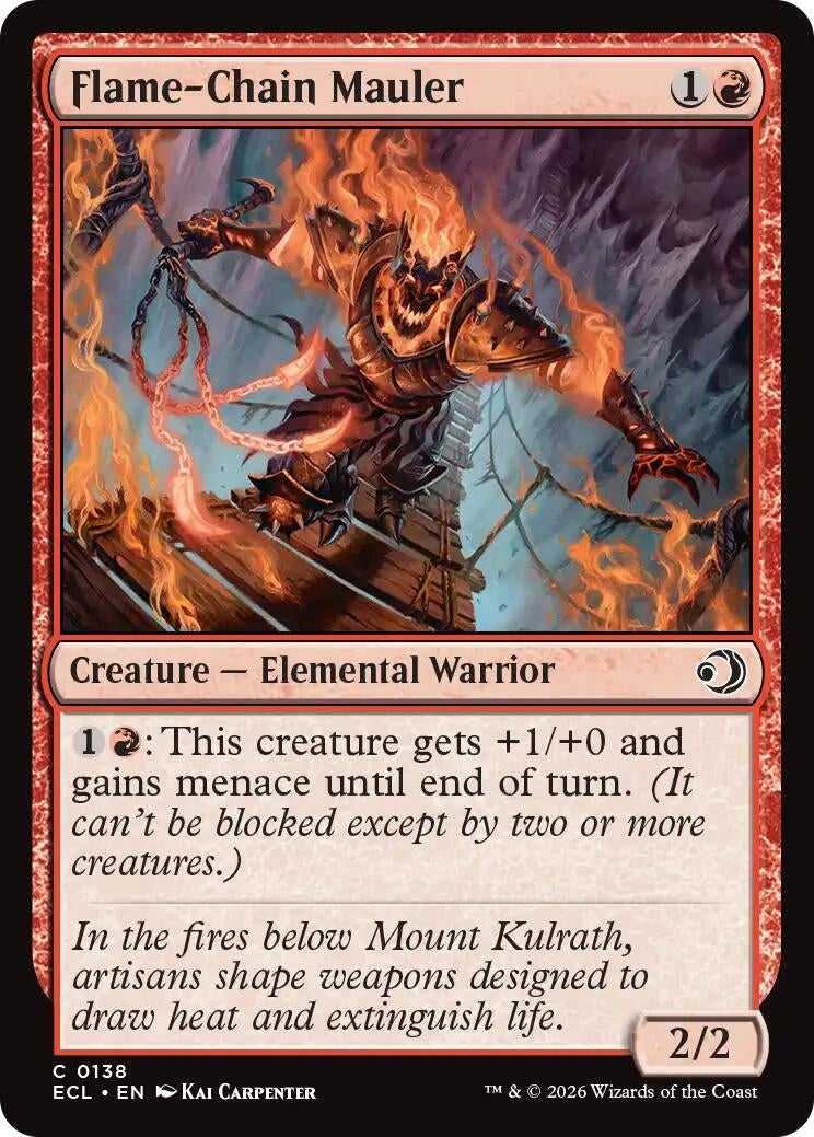 Flame-Chain Mauler (138) (Lorwyn Eclipsed)