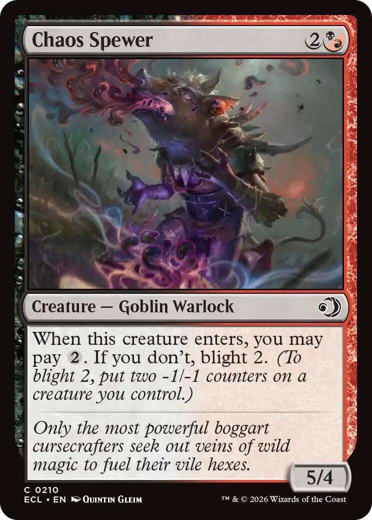 Chaos Spewer (210) (Lorwyn Eclipsed)