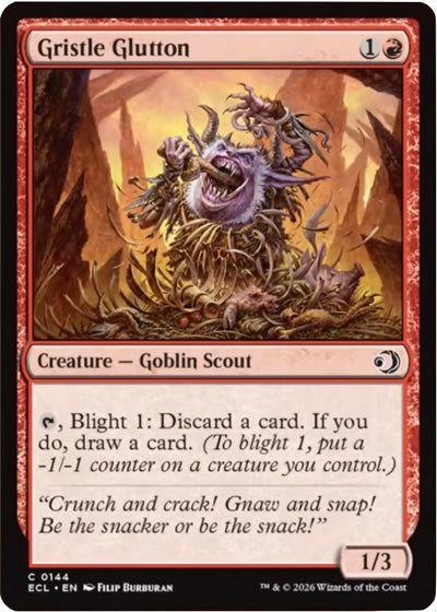 Gristle Glutton (144) (Lorwyn Eclipsed)