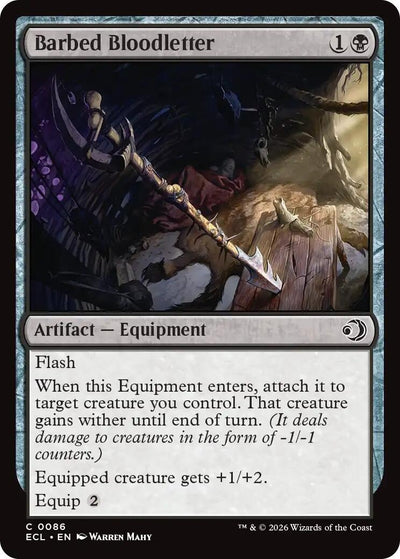 Barbed Bloodletter (86) (Lorwyn Eclipsed)