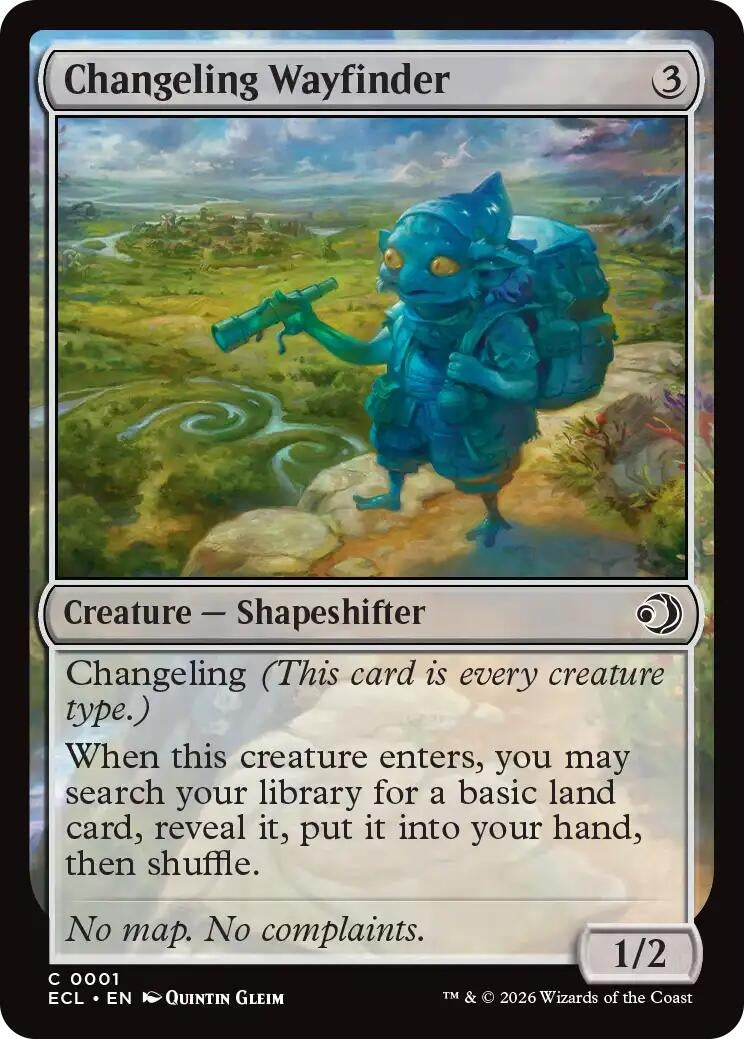 Changeling Wayfinder (1) (Lorwyn Eclipsed)