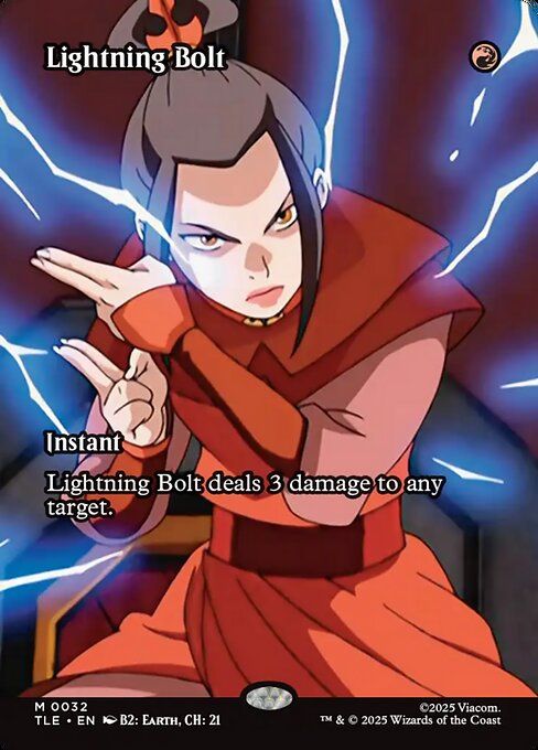 Lightning Bolt — NM [Avatar: The Last Airbender Eternal]