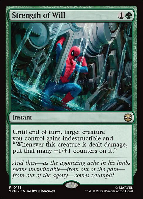 Strength of Will — NM [Marvel's Spider-Man]