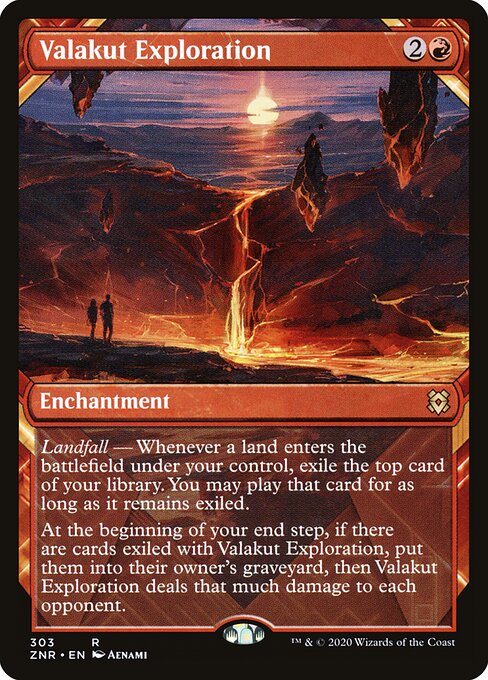 Valakut Exploration — NM [Zendikar Rising]