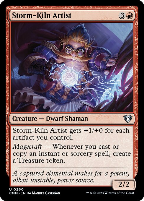 Storm-Kiln Artist — NM [Commander Masters]