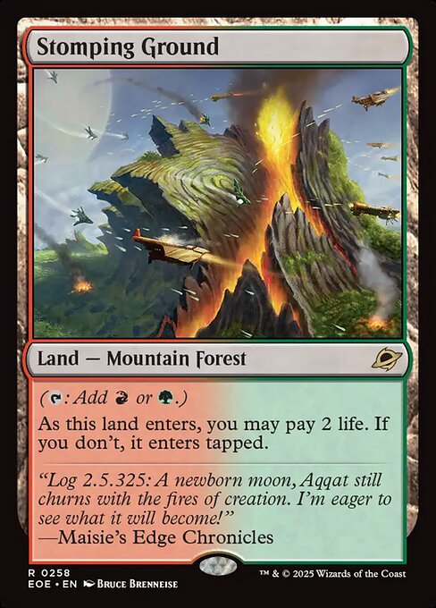 Stomping Ground — NM [Edge of Eternities]