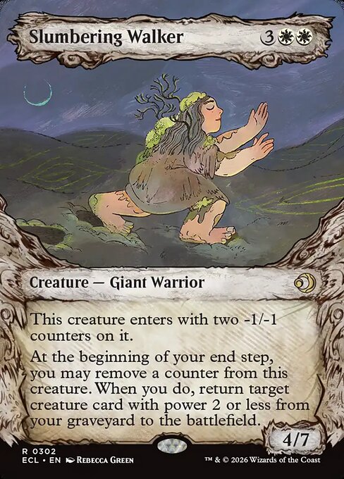 Slumbering Walker — NM [Lorwyn Eclipsed]
