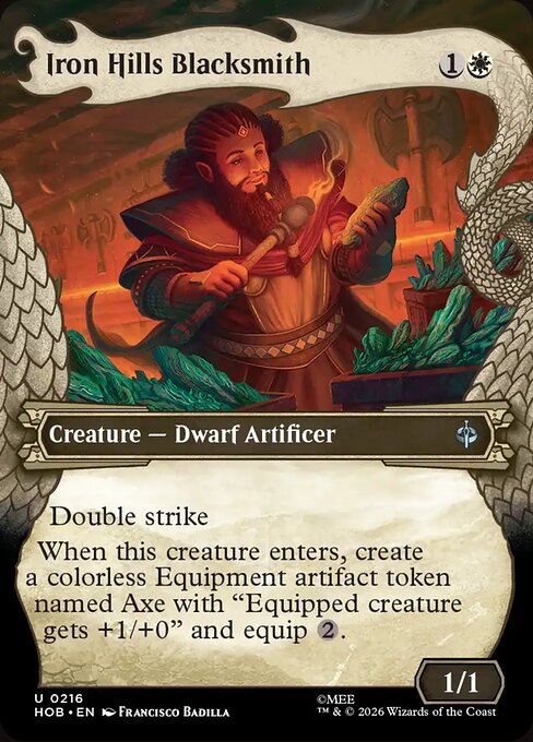 Iron Hills Blacksmith — NM Foil [The Hobbit]