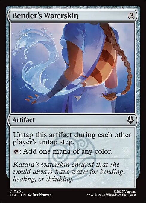 Bender's Waterskin — NM Foil [Avatar: The Last Airbender]
