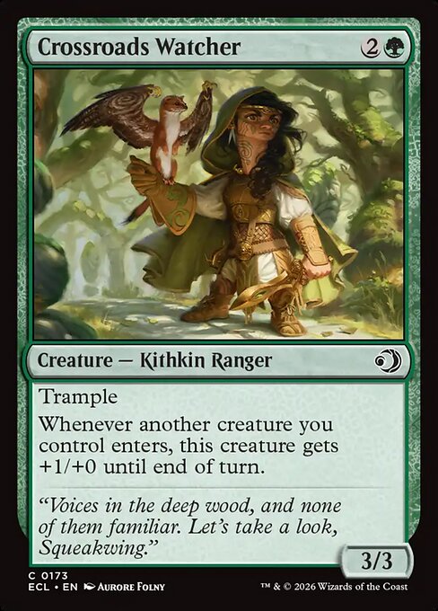 Crossroads Watcher — NM Foil [Lorwyn Eclipsed #173]
