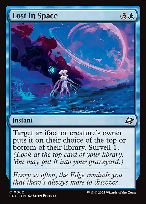 Lost in Space — NM Foil [Edge of Eternities]