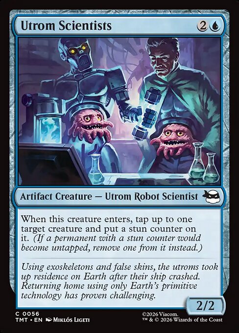 Utrom Scientists — NM Foil [Teenage Mutant Ninja Turtles #56]