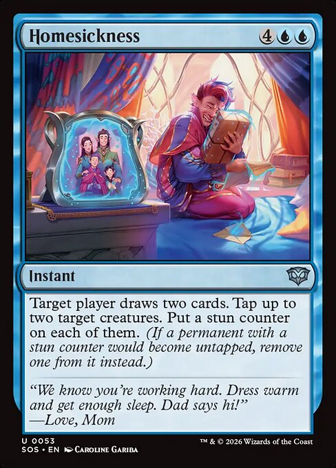 Homesickness — NM Foil [Secrets of Strixhaven]