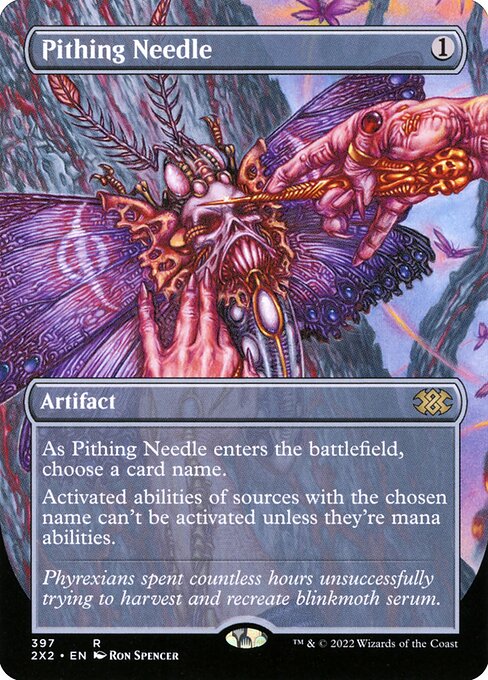 Pithing Needle — NM Foil [Double Masters 2022]
