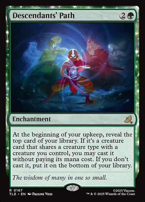 Descendants' Path — NM Foil [Avatar: The Last Airbender Eternal]