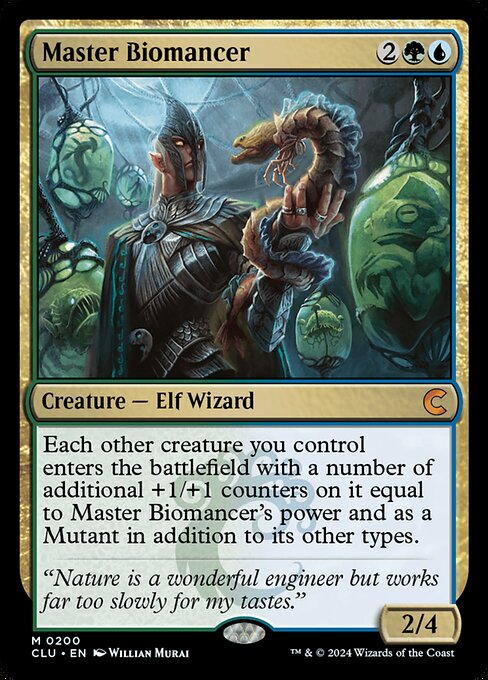 Master Biomancer — NM [Ravnica: Clue Edition]