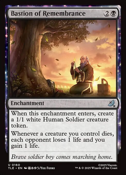 Bastion of Remembrance — NM Foil [Avatar: The Last Airbender Eternal]