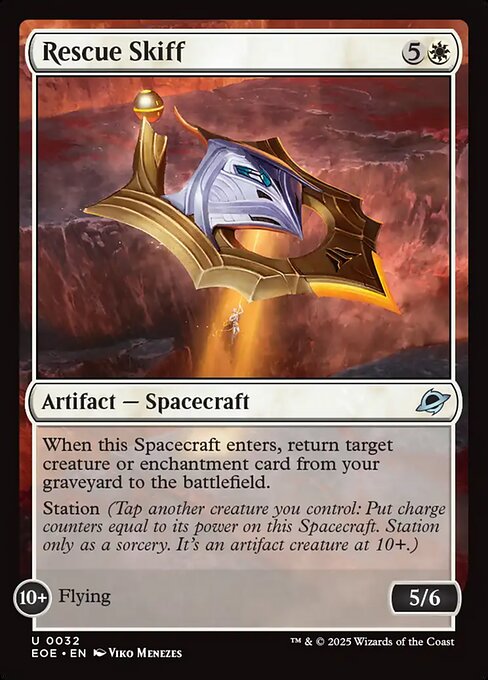 Rescue Skiff — NM Foil [Edge of Eternities]