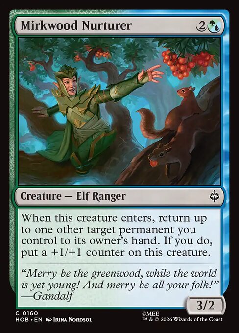 Mirkwood Nurturer — NM Foil [The Hobbit]