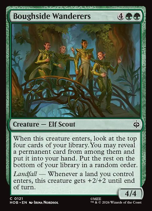 Boughside Wanderers — NM Foil [The Hobbit]