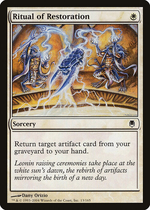 Ritual of Restoration — NM [Darksteel]