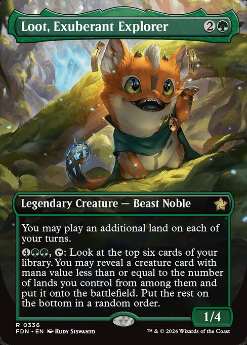 Loot, Exuberant Explorer — NM [Foundations]