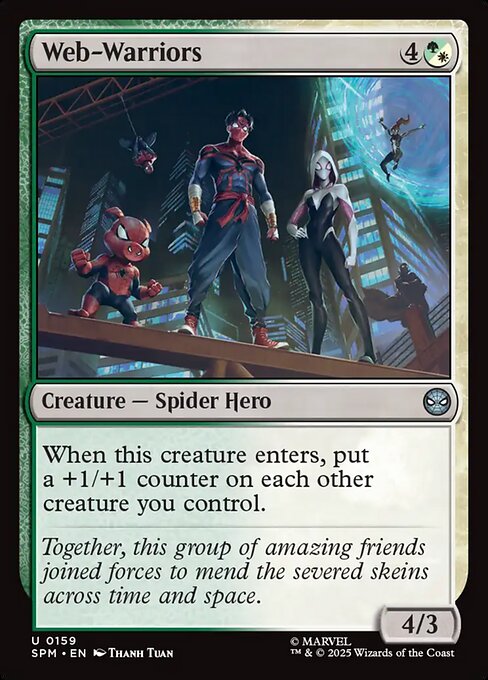 Web-Warriors — NM Foil [Marvel's Spider-Man]