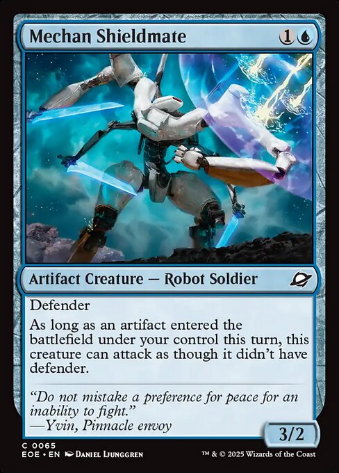 Mechan Shieldmate — NM Foil [Edge of Eternities]