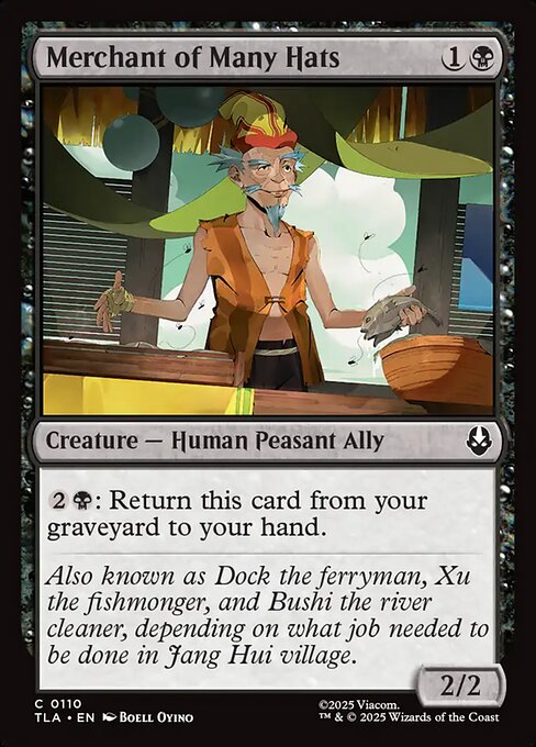 Merchant of Many Hats — NM Foil [Avatar: The Last Airbender]