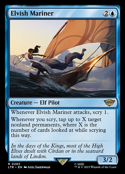 Elvish Mariner — NM [The Lord of the Rings: Tales of Middle-earth]