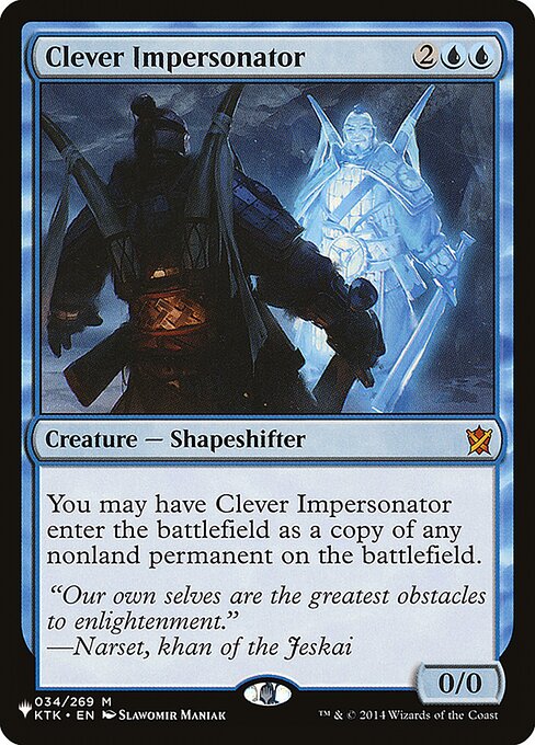 Clever Impersonator — NM [The List]