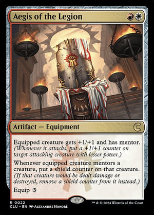 Aegis of the Legion — NM [Ravnica: Clue Edition]