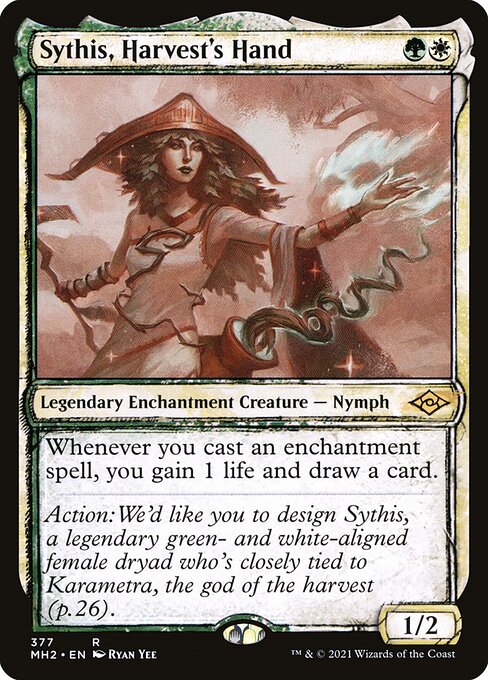 Sythis, Harvest's Hand — NM Foil [Modern Horizons 2]
