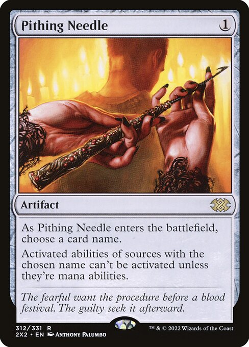 Pithing Needle — NM [Double Masters 2022]