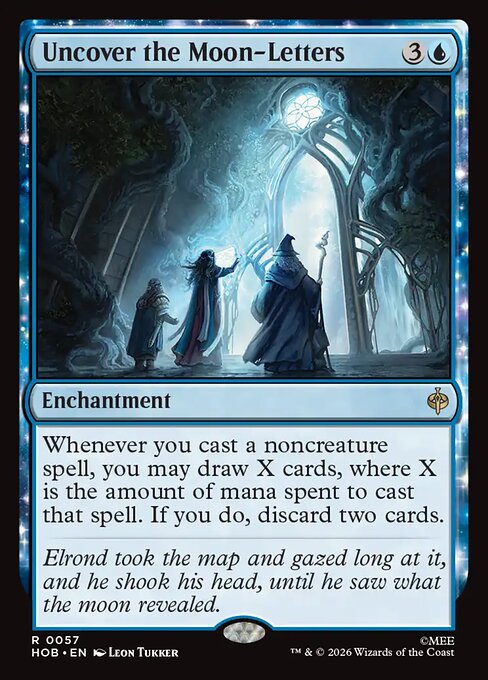 Uncover the Moon-Letters — NM [The Hobbit]