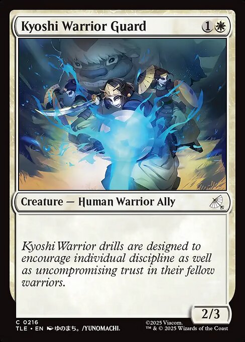 Kyoshi Warrior Guard — NM Foil [Avatar: The Last Airbender Eternal]
