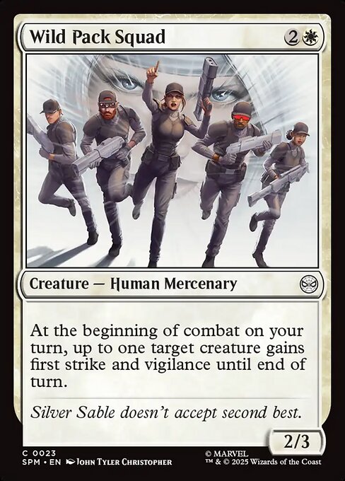 Wild Pack Squad — NM Foil [Marvel's Spider-Man]