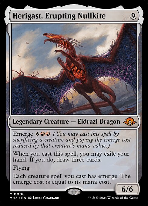 Herigast, Erupting Nullkite — NM [Modern Horizons 3]