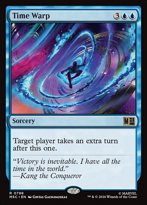 Time Warp — NM [Marvel Super Heroes Commander]