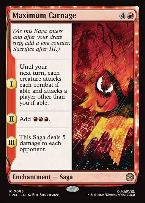 Maximum Carnage — NM [Marvel's Spider-Man]